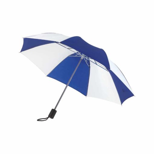 Taschenschirm RAINDANCE in blau und weiss