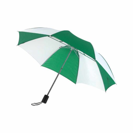 Taschenschirm RAINDANCE in grün und weiss