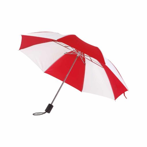 Taschenschirm RAINDANCE in rot und weiss