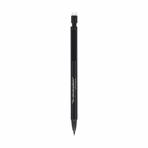 Kunststoff Druckbleistift in ganz schwarz