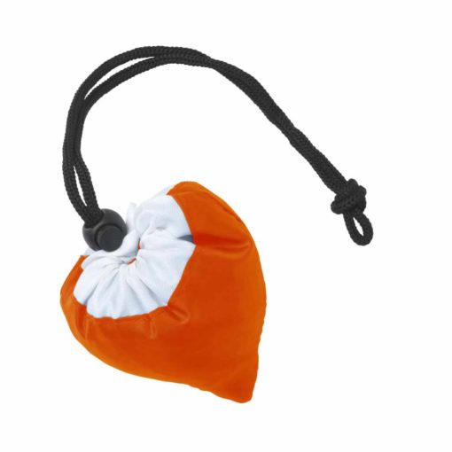 Faltbare Einkaufstasche Trend orange gefaltet