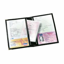 Fahrzeugschein Tasche geöffnet