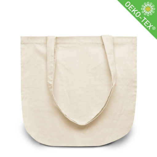 Baumwolltasche groß mit langen Henkel in natur