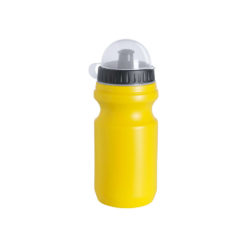 Klassische Fahrradflasche - gelb