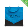 Mittlere Tasche mit kurzen Griffen und Beispieldruck