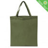 Non Woven (Vlies) Mittlere Tasche mit langen Griffen in dunkelgrün