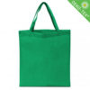 Non Woven (Vlies) Mittlere Tasche mit langen Griffen in grün