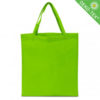 Non Woven (Vlies) Mittlere Tasche mit langen Griffen in hellgrün
