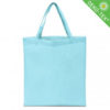 Non Woven (Vlies) Mittlere Tasche mit langen Griffen in himmelblau