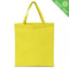 Non Woven (Vlies) Mittlere Tasche mit langen Griffen in lemon