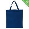 Non Woven (Vlies) Mittlere Tasche mit langen Griffen in marine
