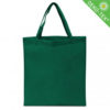 Non Woven (Vlies) Mittlere Tasche mit langen Griffen in moosgrün