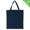 Non Woven (Vlies) Mittlere Tasche mit langen Griffen in nachtblau