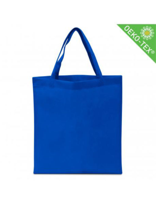 Non Woven (Vlies) Mittlere Tasche mit langen Griffen in royal