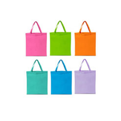 Non Woven (Vlies) Mittlere Tasche mit langen Griffen