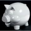Sparschwein in transparent neue Farben