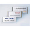 Namensschild mit Magnet und Acrylglasscheibe