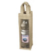 Flaschentasche mit Sichtfenster fuer 1 Flasche
