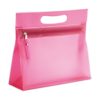 transparente Kosmetiktasche mit Griff