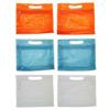 transparente Kosmetiktasche mit Griff