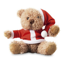 Nikolausplueschbaer als Weihnachtspraesent