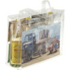 Stabile transparente Messetasche