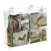 Stabile transparente Messetasche