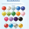 Riesenballons XXXL Preis inkl. Druck