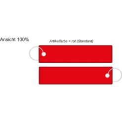Schlüsselanhänger aus Polyester