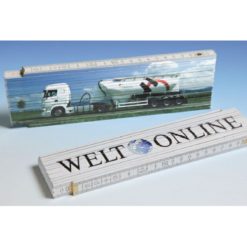 3 m Zollstock mit Winkelskalierungen