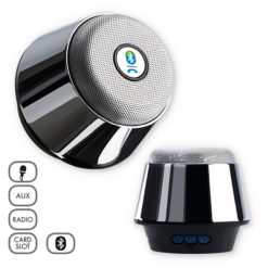 Bluetooth-Speaker verchromt