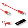 LED-Leuchte am Silikonband