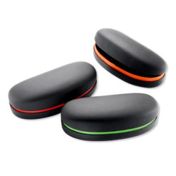 Schwarzes Etui für Sonnen- und Sportbrillen