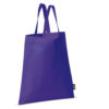 Farbige Tasche mit kurzen Henkeln