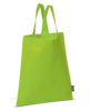 Farbige Tasche mit kurzen Henkeln