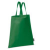 Farbige Tasche mit kurzen Henkeln