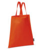 Farbige Tasche mit kurzen Henkeln