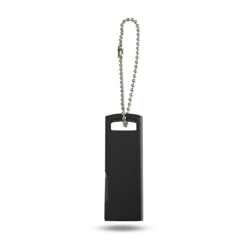Ultra Flacher USB Stick mit Kette - inkl. 3-farbigem Druck