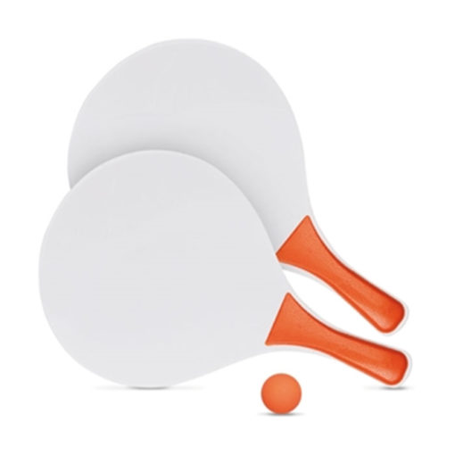Beachball-Set aus Holz