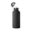 Gummierte Aluminium-Trinkflasche
