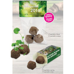 Blumenbälle - Samenbombe - Seedbomb
