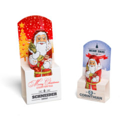 Kleiner Nikolaus aus Lindt-Schokolade