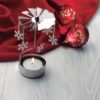 Brennendes Weihnachtskarussell