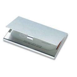 Visitenkartenetui aus Aluminium