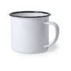 Retro Metall-Tasse BUDGET mit Sublimationsdruck