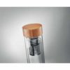 Borosilikat - Glasflasche mit Teesieb