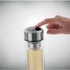 Thermoflasche Borosilikat-Glas mit Temperaturanzeige