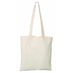 schwere Baumwolltasche 2 lange Henkel