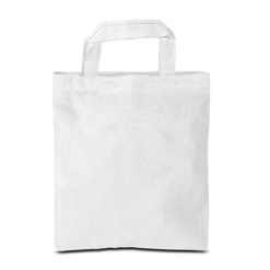 kleine Baumwolltasche 2 kurze Henkel