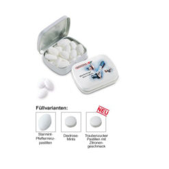 Mintdose mit Scharnierdeckel